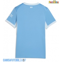 Camisa de time de futebol Manchester City Replicas 1º Equipamento Feminina 2026-27 Manga Curta